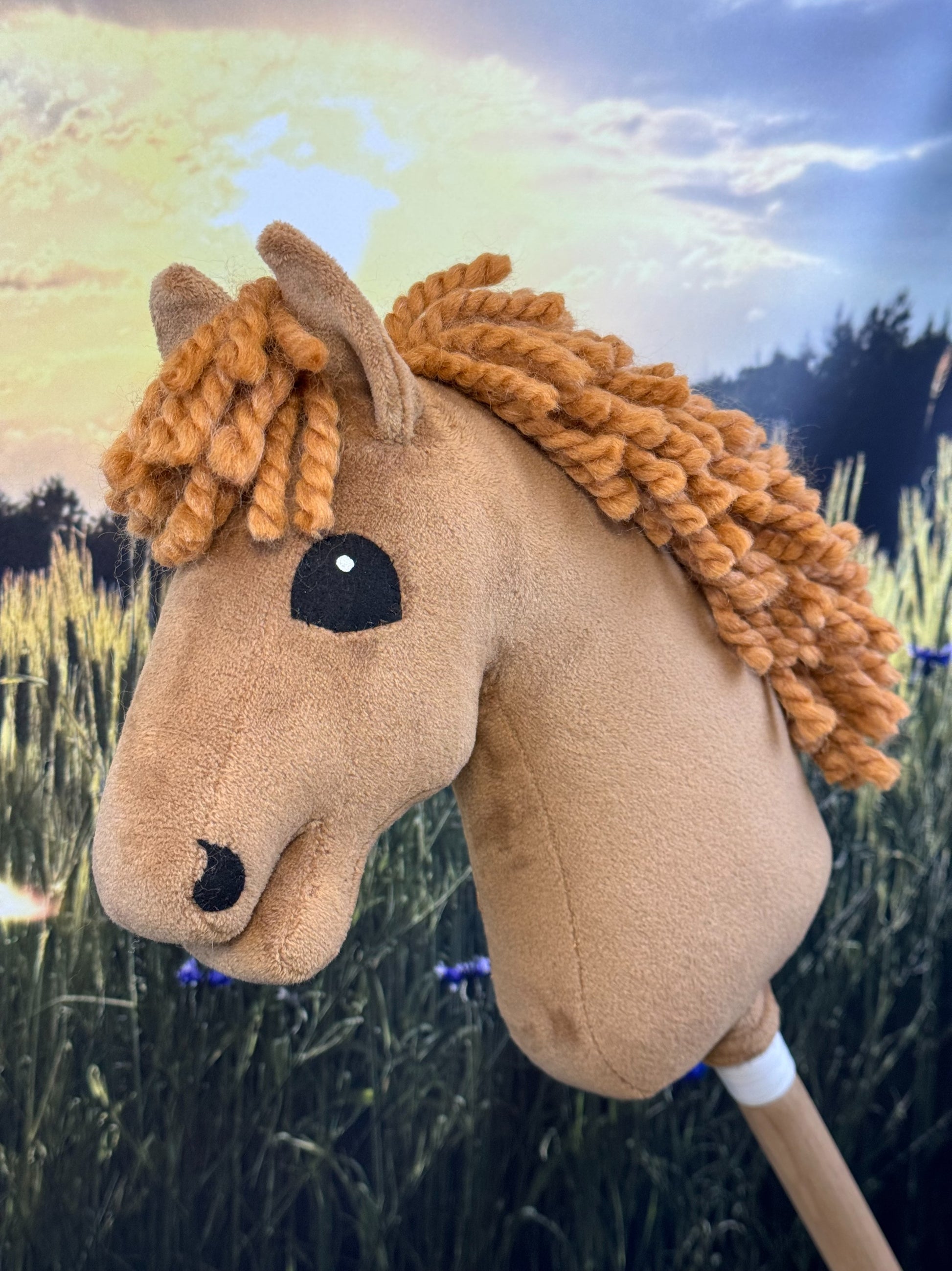 Haasenstrauch Sweety Toys Hobbyhorse Cheval à clipser adapté pour l'équitation amateur (blanc Haasenstrauch Sweety Toys Hobbyhorse Cheval à clipser adapté pour l'équitation amateur (blanc