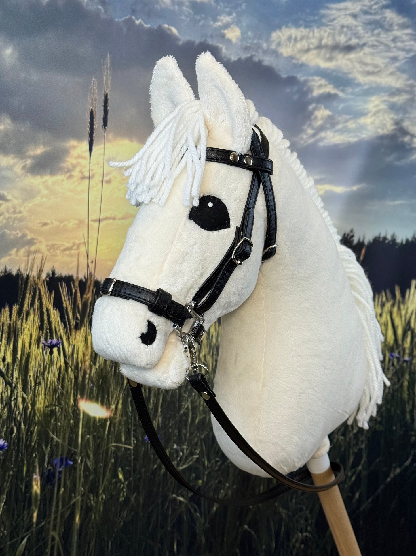 Palomino-Hobby Horse Creme. Realistisch. Größen A3, A4 und A5