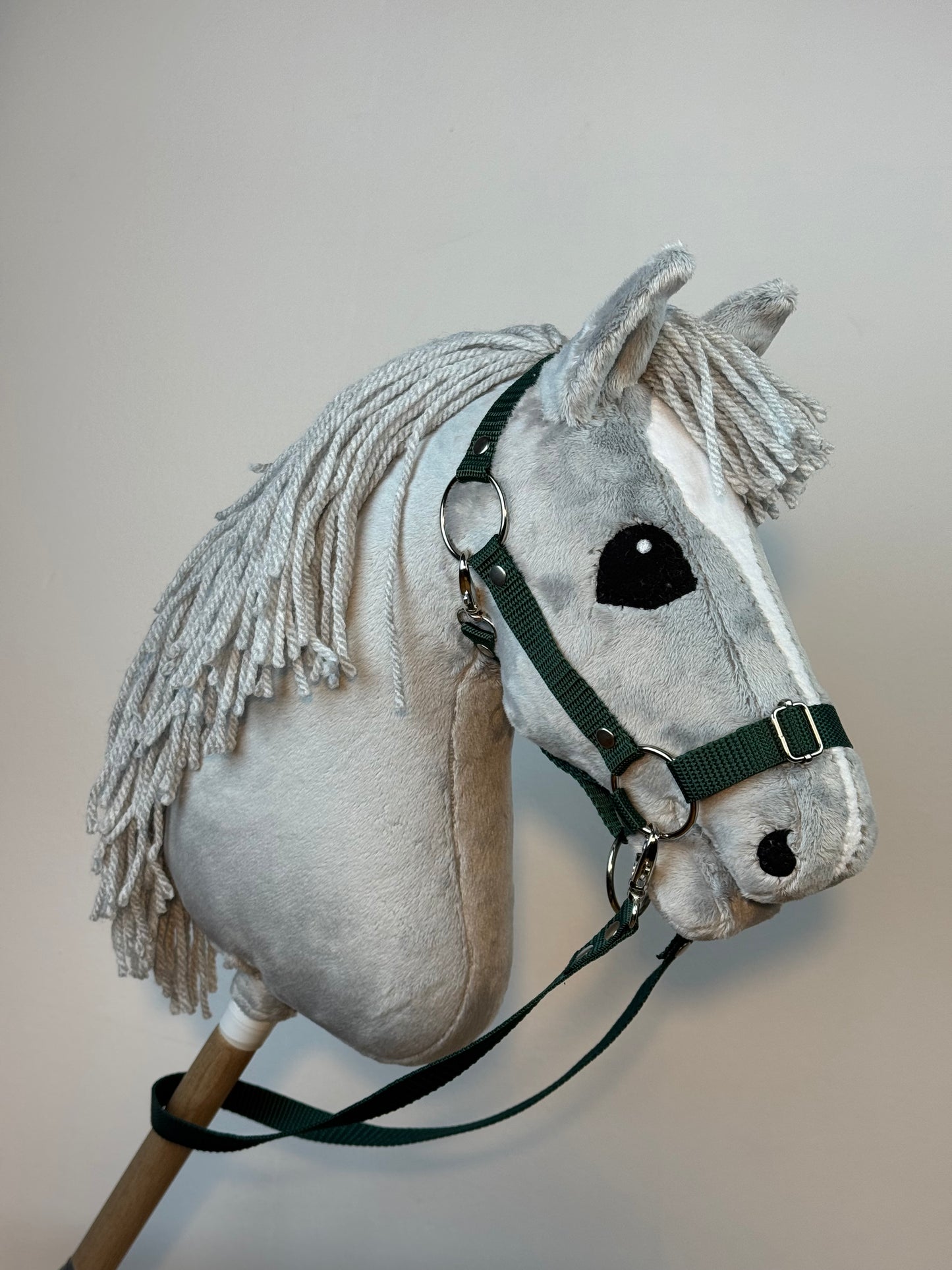 Hobby Horse A3 gray with white blaze realistic