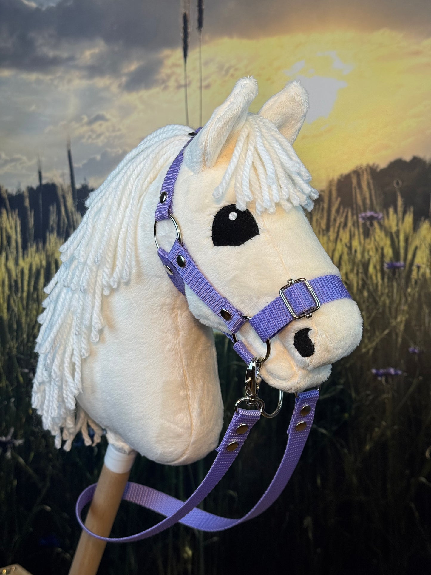 Palomino-Hobby Horse Creme. Realistisch. Größen A3, A4 und A5