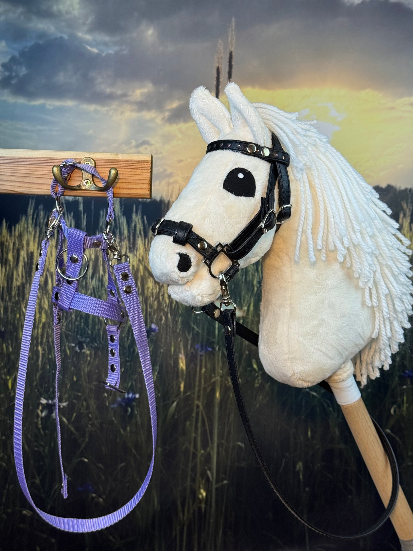 Palomino-Hobby Horse Creme. Realistisch. Größen A3, A4 und A5