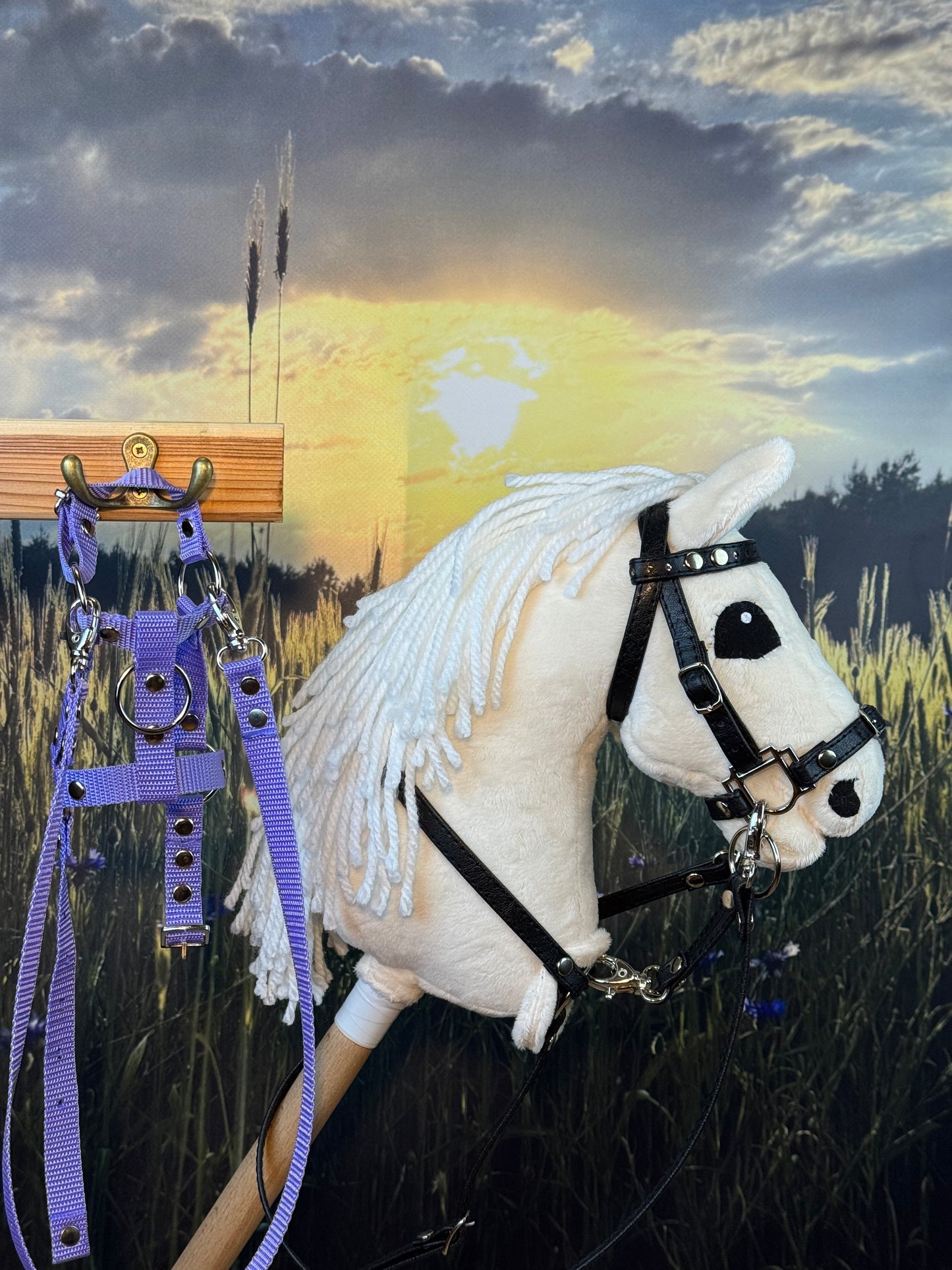 Palomino-Hobby Horse Creme. Realistisch. Größen A3, A4 und A5