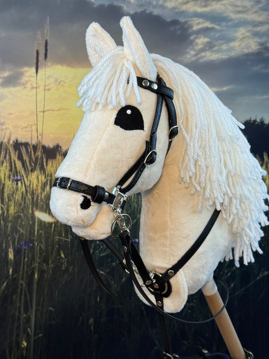 Palomino Cream Hobby Horse. Realistic. A3, A4 and A5 sizes. Not mass-produced.