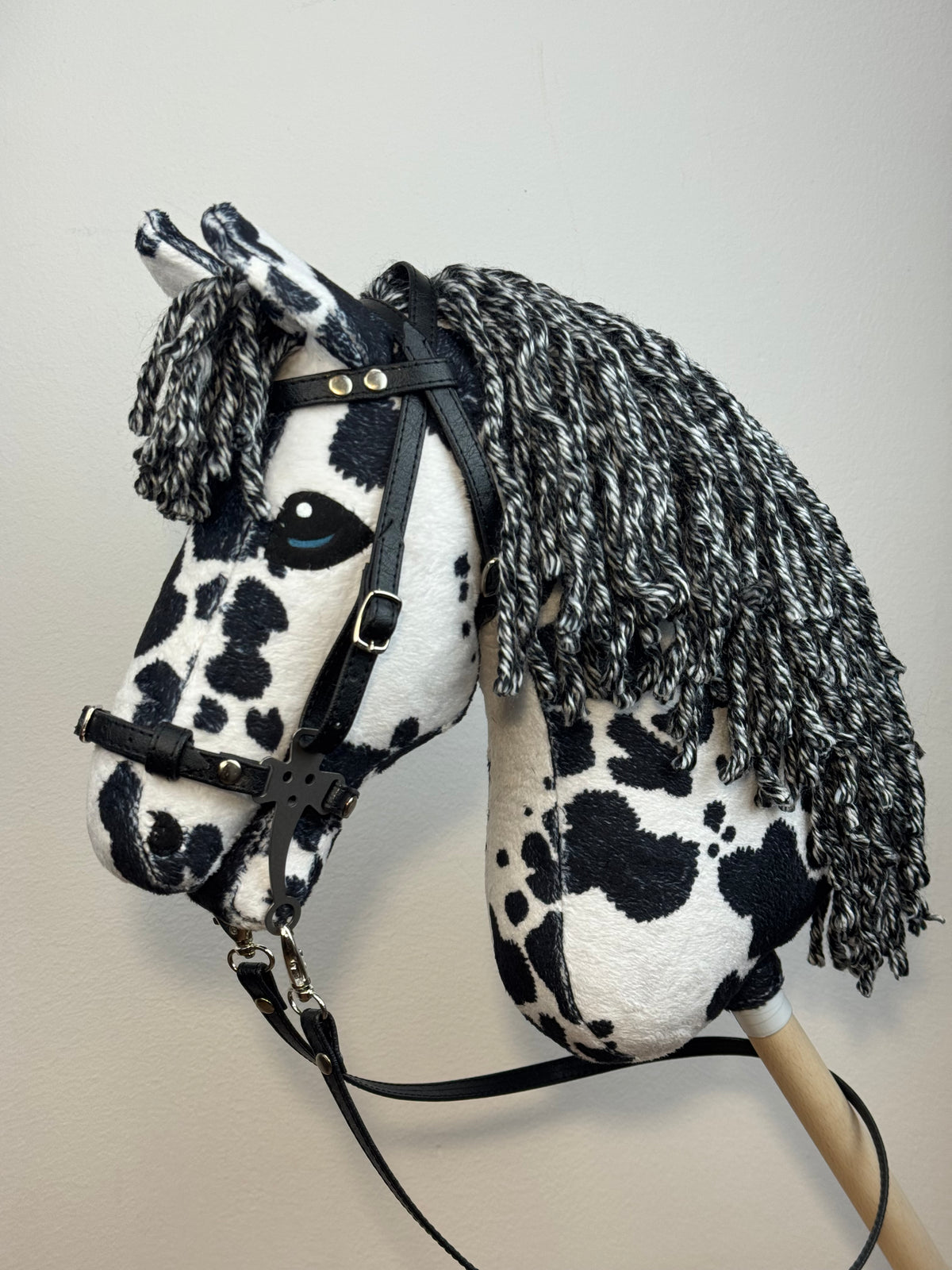 Cavallo Hobby Pezzato Marrone e Bianco. Realistico. Formati A5, A4 e A3.